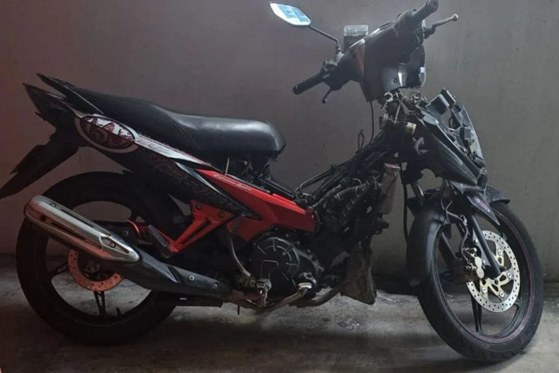Five men arrested over alleged motorcycle theft in Woodlands