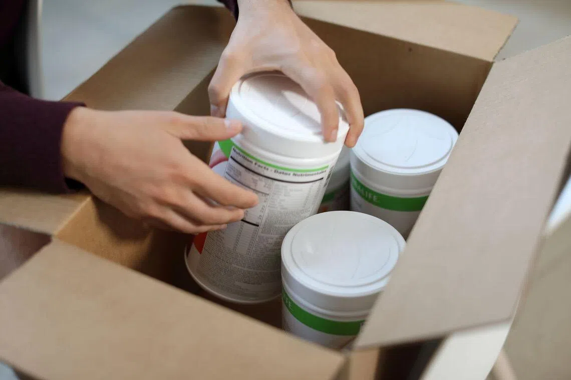 Herbalife warns on counterfeit supplements
