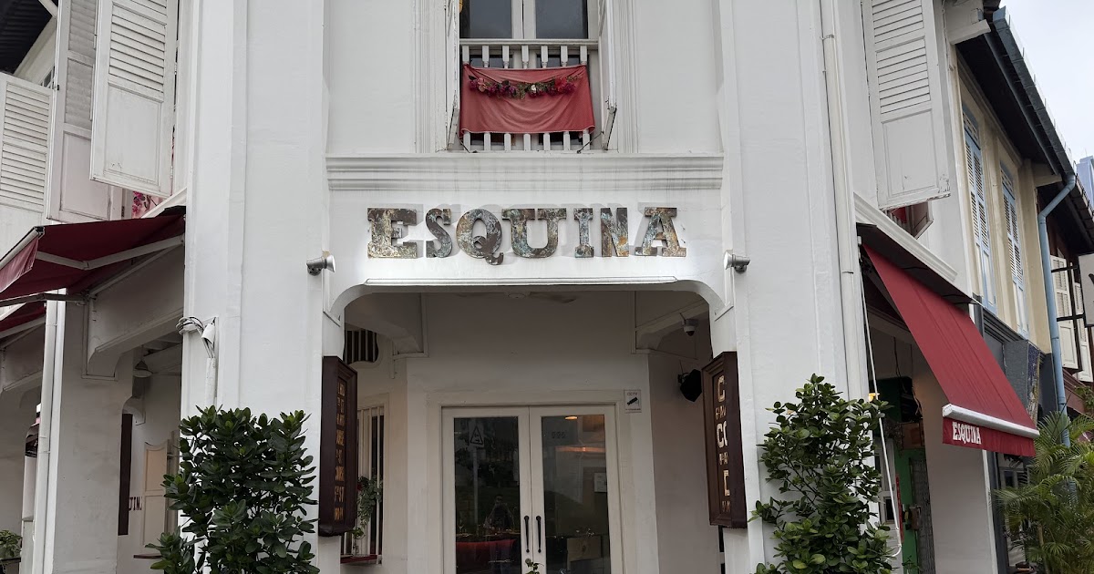 SG Food on Foot | Singapore Food Blog | Best Singapore Food | Singapore Food Reviews: Esquina @ Teck Lim Road