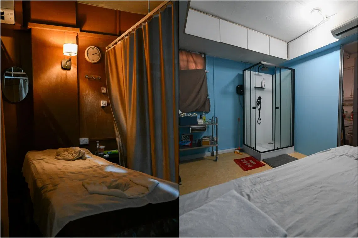 3 massage parlours raided in Boon Lay, Jurong West over alleged vice activities