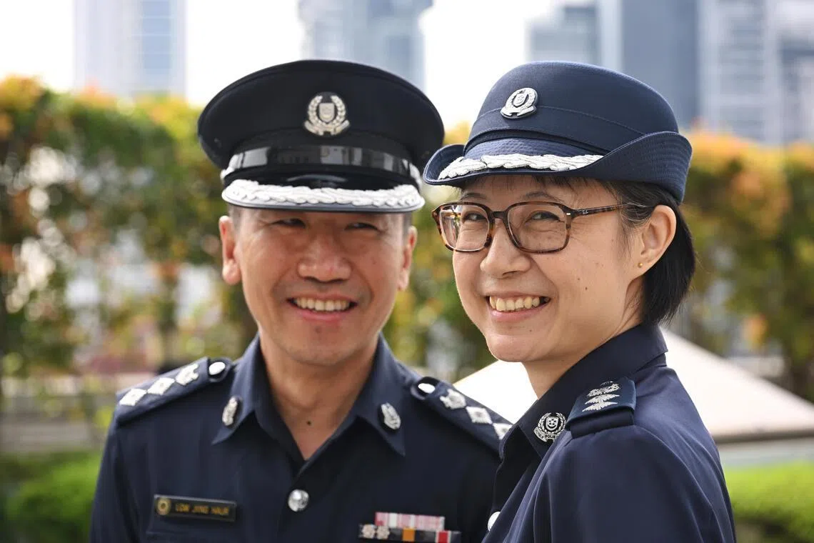 Police couple in Singapore use investigative skills at home