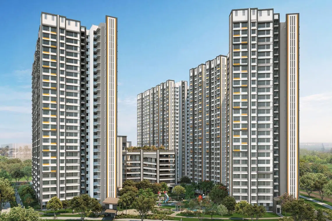 2,520 BTO flats with waits of around three years to go on sale in June