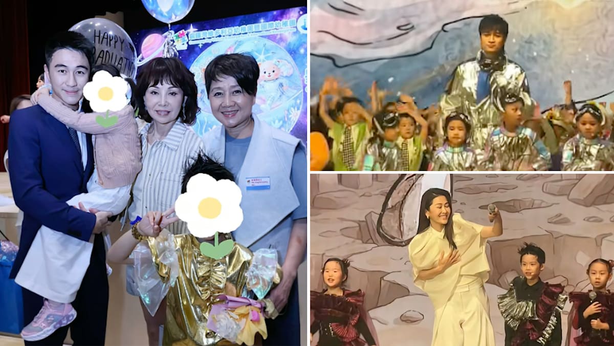 Mario Ho Attends Son’s Kindergarten Graduation That Felt More Like A Celeb Fan Event — Leo Ku & Niki Chow Even Performed