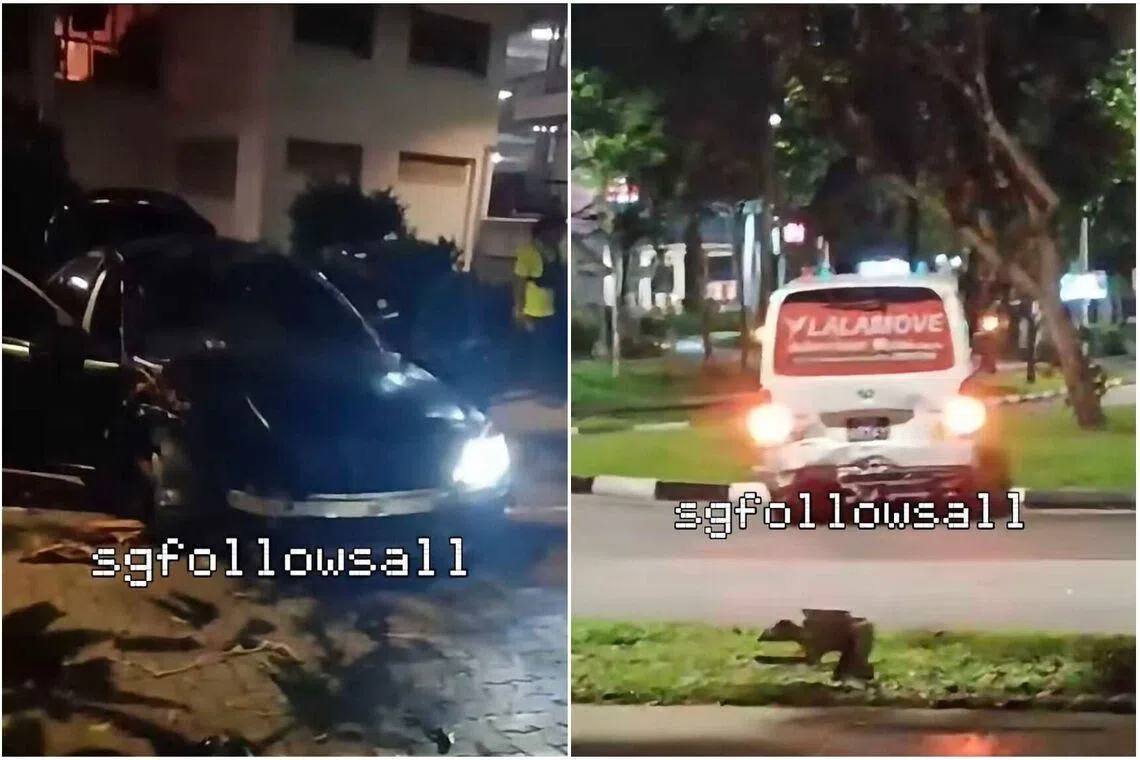 Police searching for 44-year-old driver involved in hit-and-run in Punggol