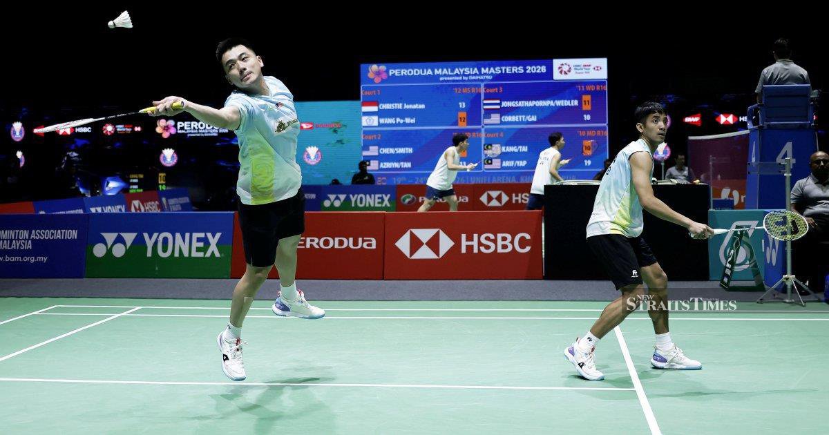 Gloomy day for Malaysian men’s doubles at Japan Open