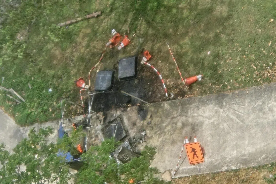 Manhole cover works halted after worker injuries