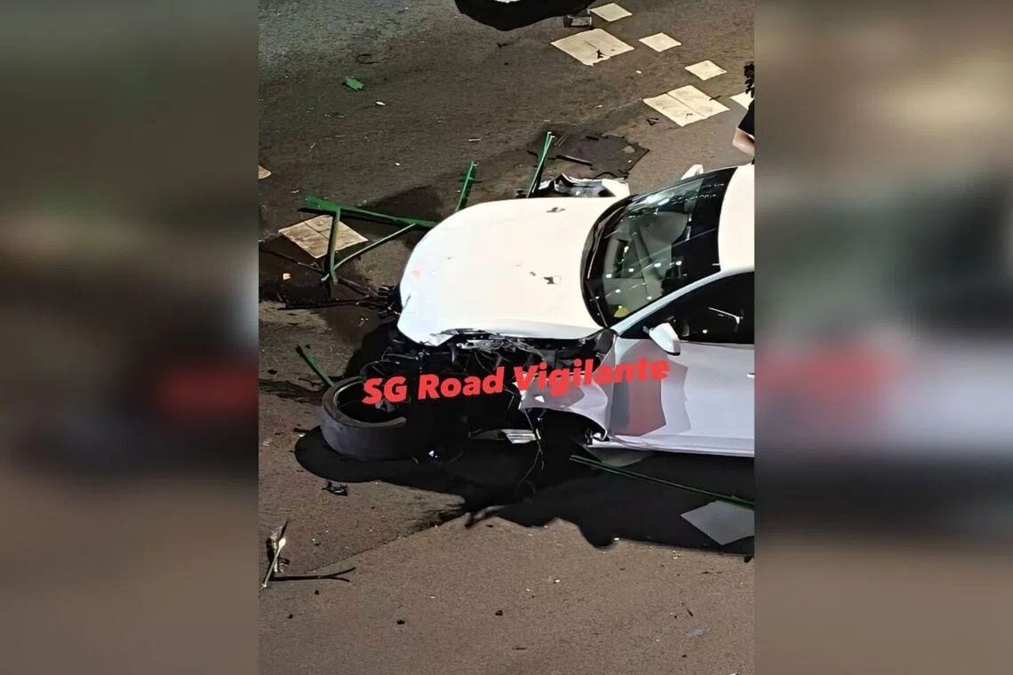 Drink-driving arrest after Toa Payoh accident