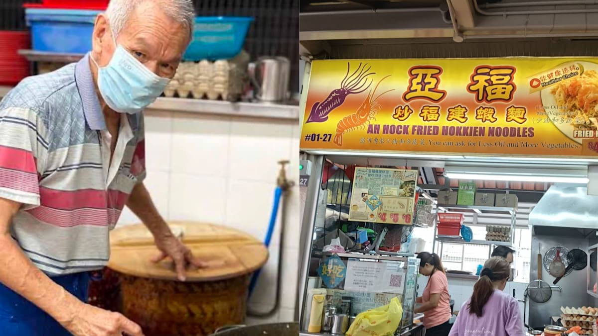 Chomp Chomp’s Ah Hock Fried Hokkien Noodles hawker dies aged 79