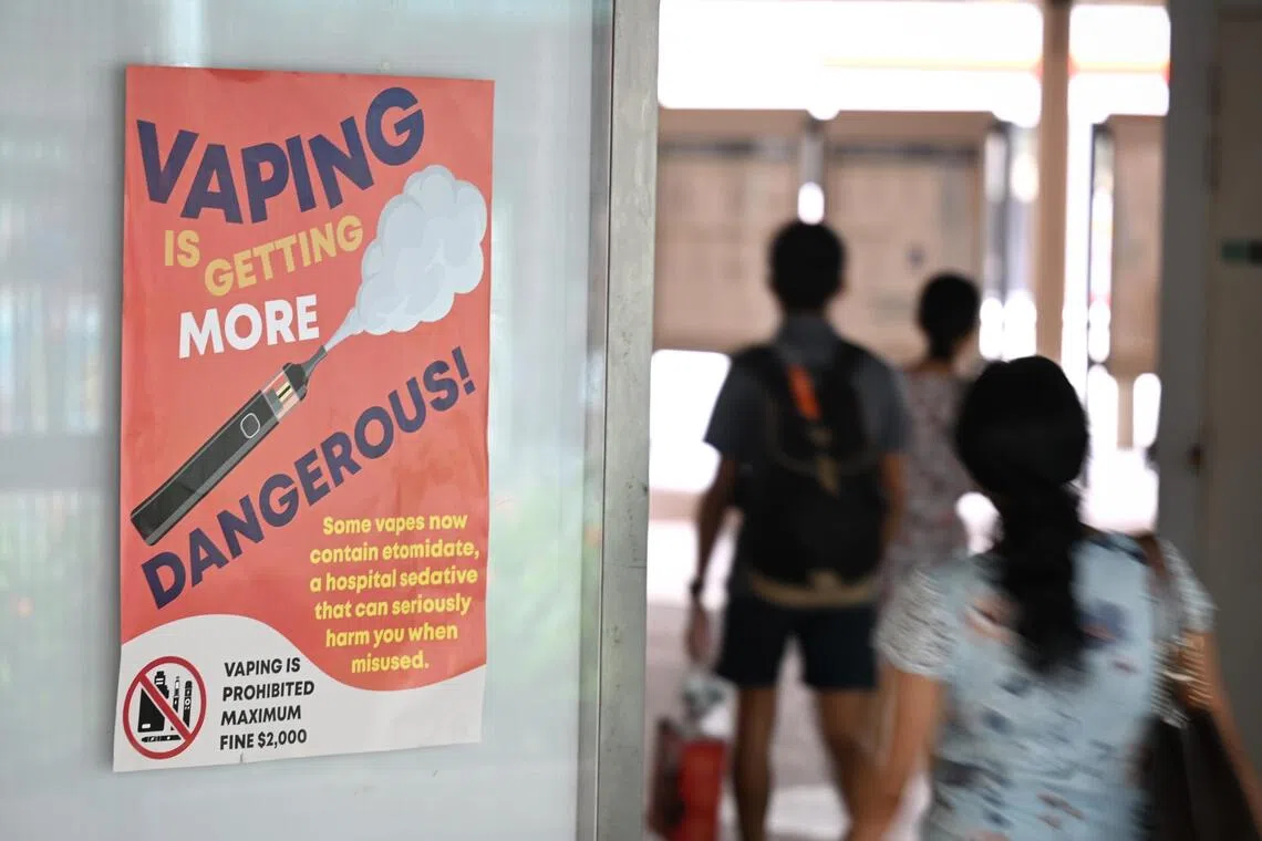 Student vaping referrals to HSA