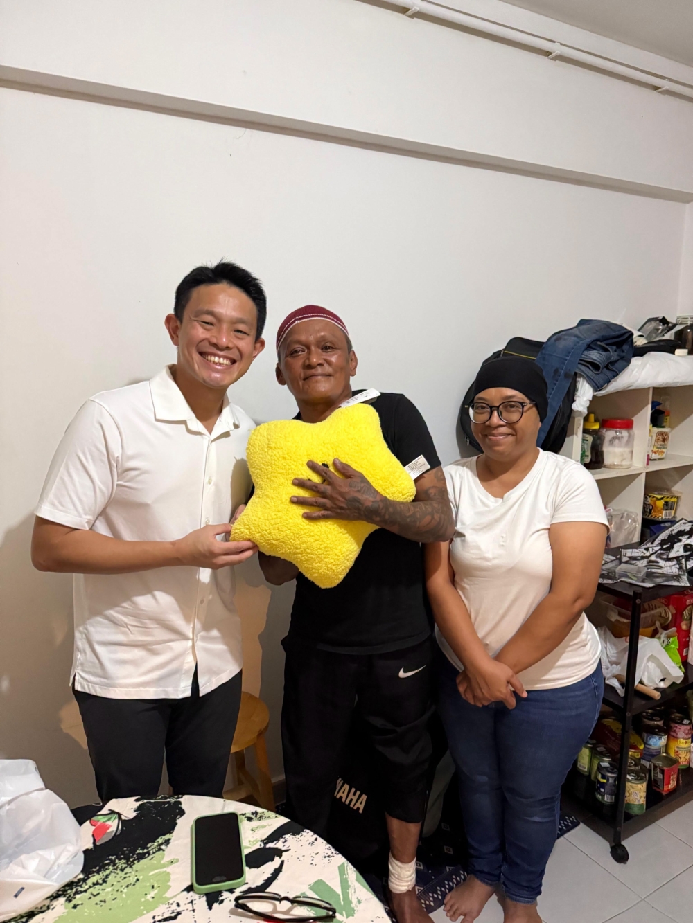 Singapore cleaner who tackled knife-wielding man says he acted to protect children