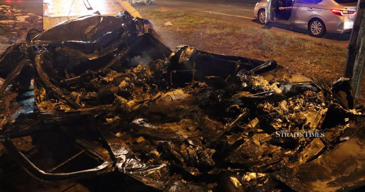 Mother, son killed after fuel tanker crashes onto car in Temerloh
