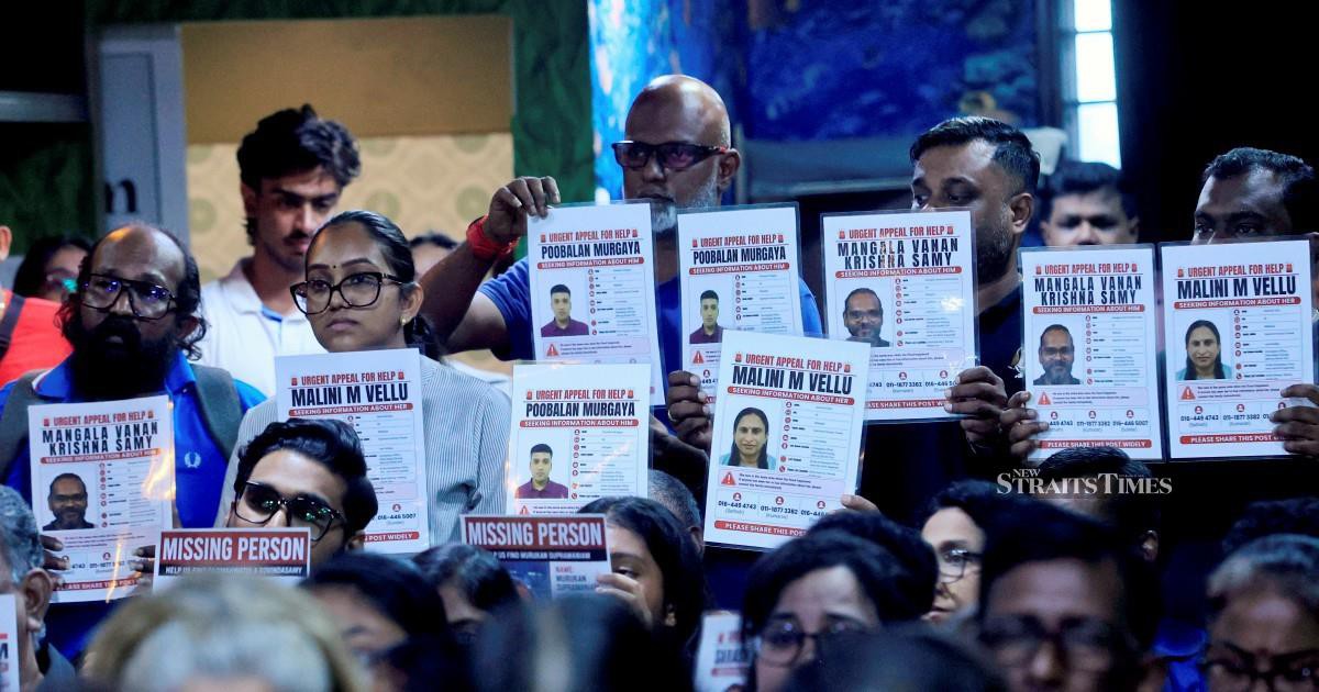 The names of 49 Malaysians and three Singaporeans still missing