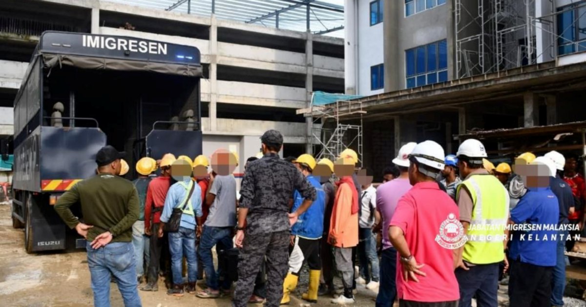 2 Indonesian women among 128 migrants detained in Kelantan