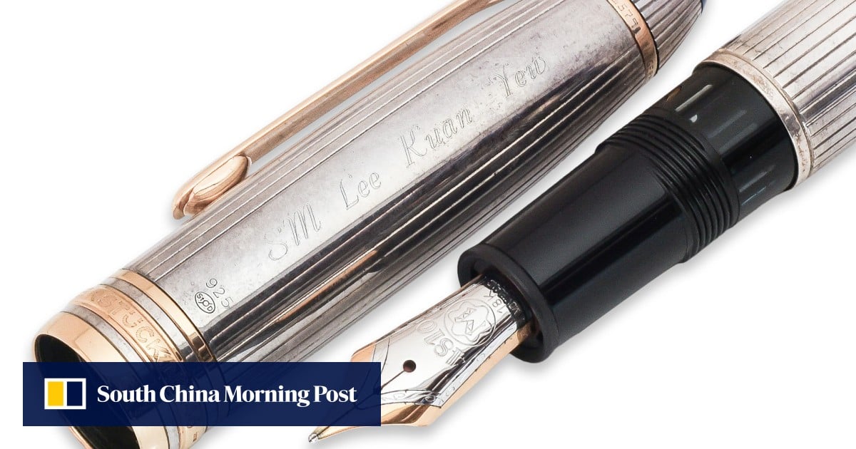 Singapore’s Lee Kuan Yew’s fountain pen valued at US,000-US,000 up for auction