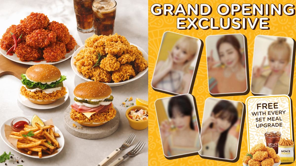 Mom’s Touch reopening on Aug 14 with Singapore-exclusive burgers and Le Sserafim merchandise