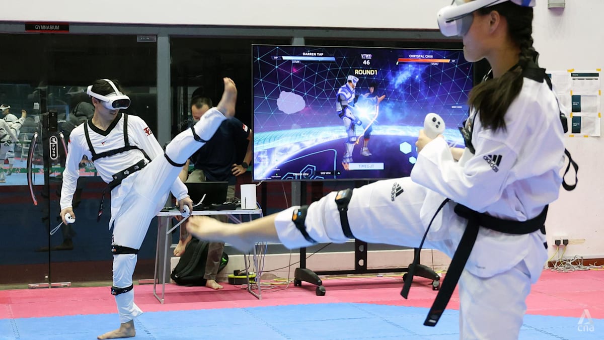 Virtual taekwondo makes Asian Games debut with Singapore’s Darren Yap in the fight