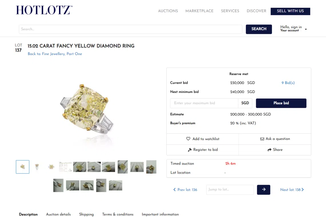 Bids start closing for jewellery seized in  billion money laundering case auction