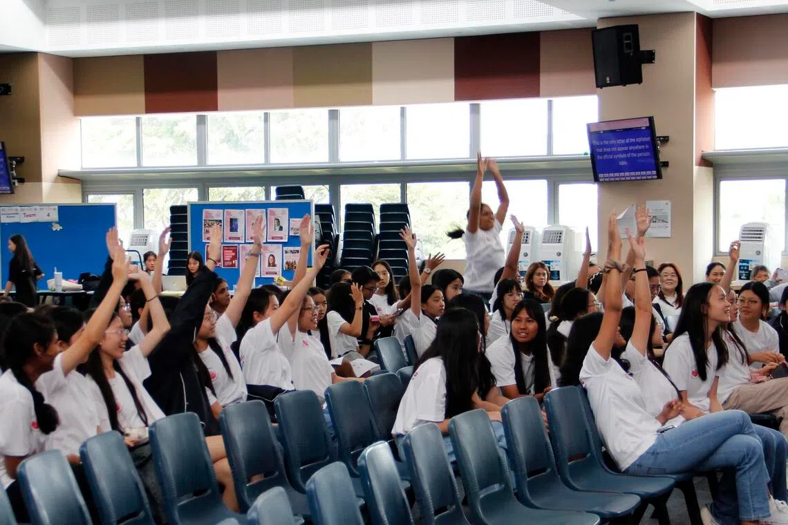 Girls organise S’pore STEM research programme for students