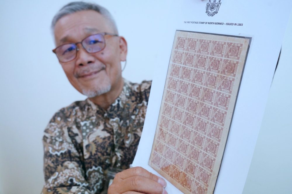 North Borneo stamp collection earns Malaysian philatelist international recognition with rare gold awards