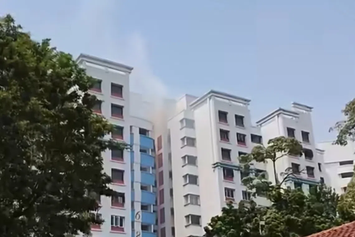 Fire breaks out in Yew Tee flat’s kitchen; no injuries reported