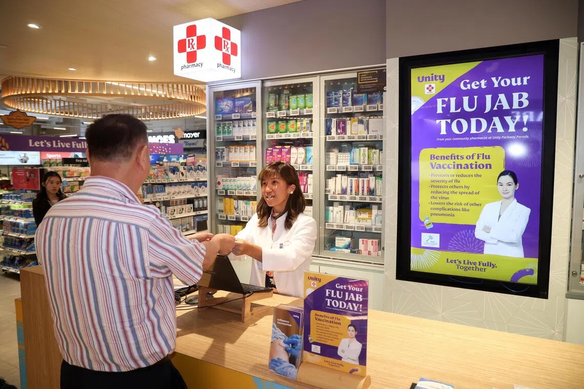Flu jabs urged for the vulnerable amid rise in Singapore cases
