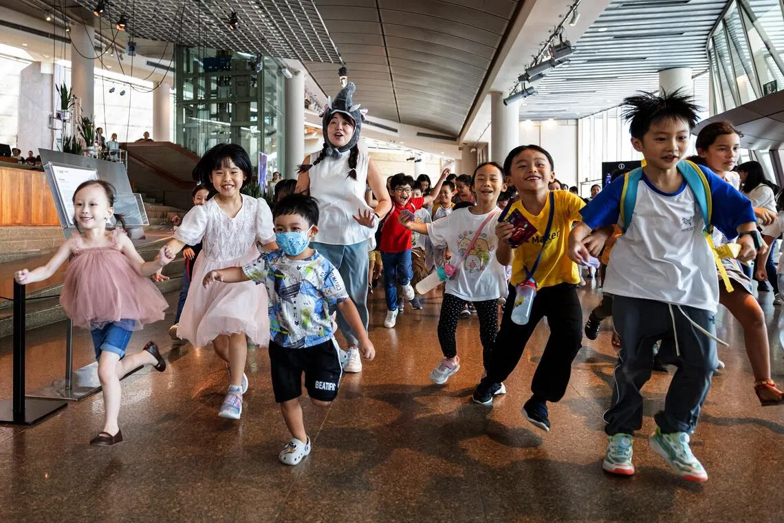 Free kids’ programmes at Esplanade on Children’s Day