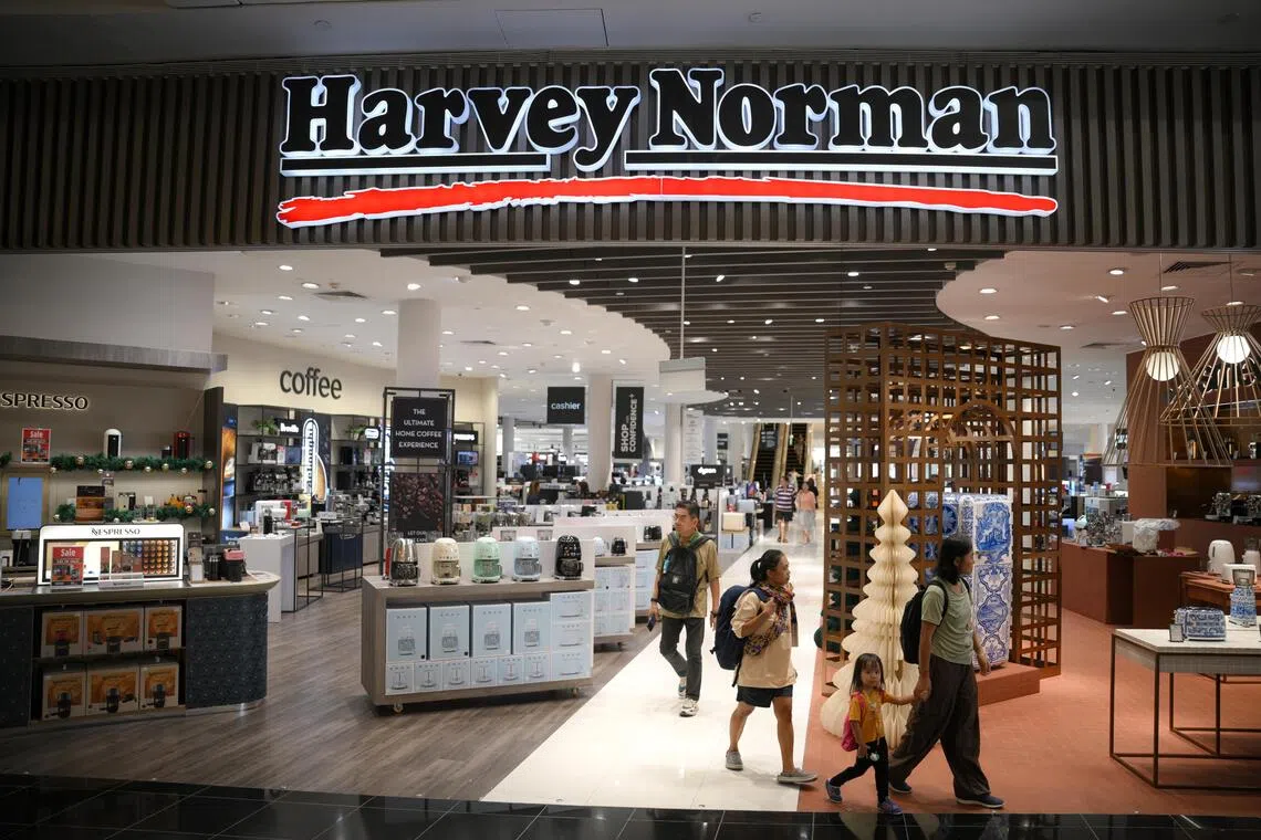 At least .8m lost to scammers impersonating Harvey Norman since January