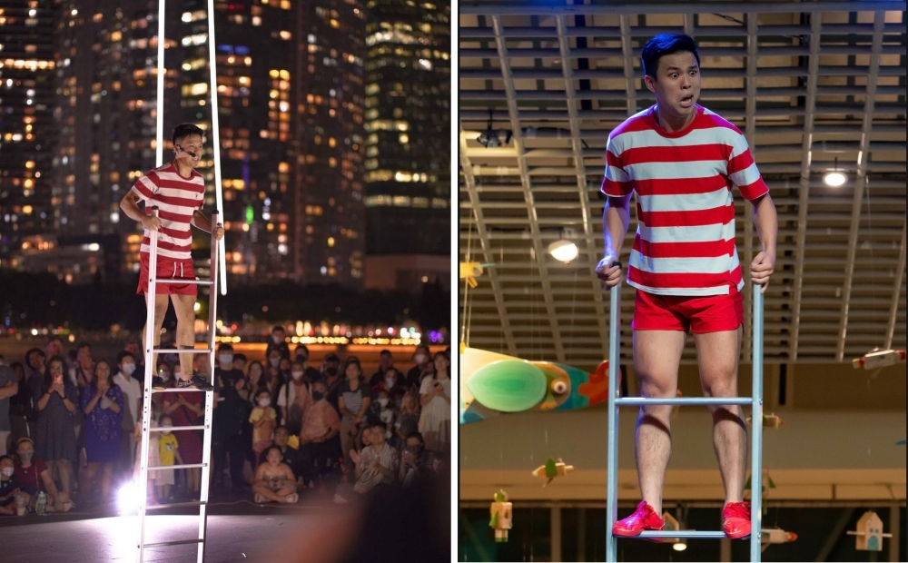 ‘Die die must do well’: Jonathan Goh balances ladders and sceptics as Singapore’s first Circus Arts graduate