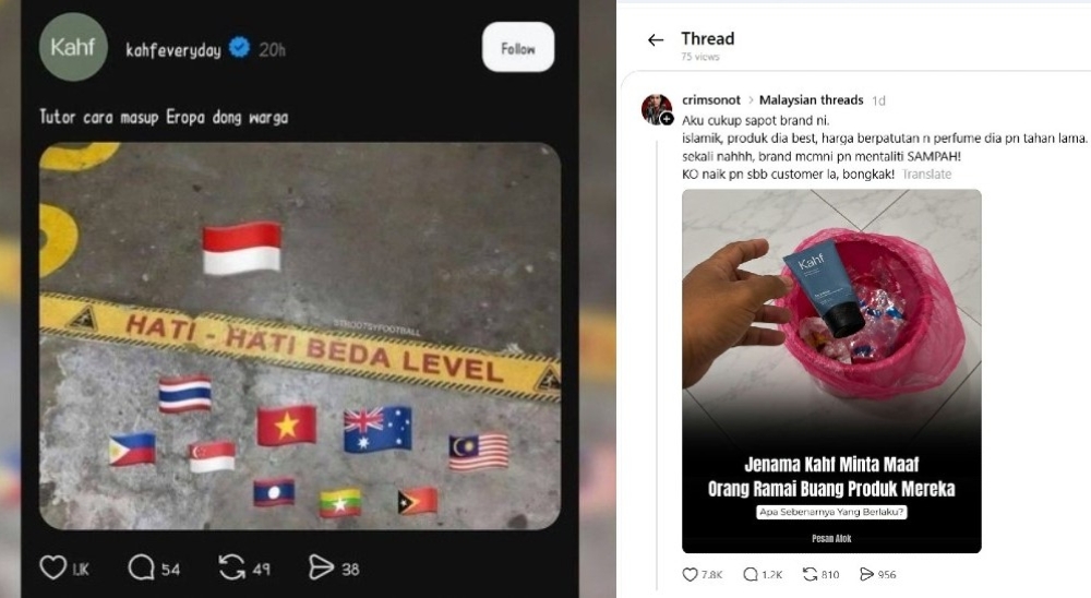 From football meme to boycott calls: Why Indonesian grooming brand Kahf is facing backlash in Malaysia