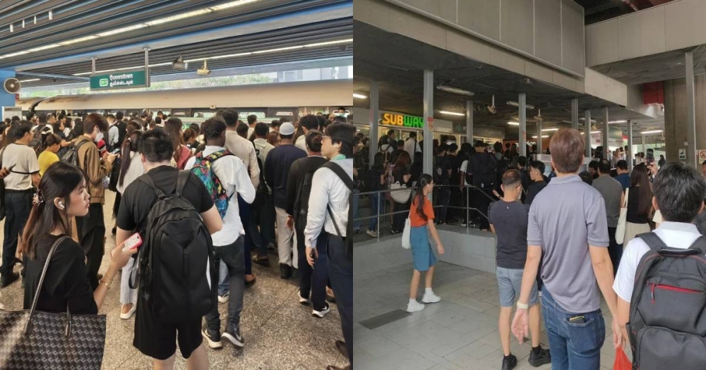 Crowded platforms, missed meetings: Brief MRT delay ripples across Singapore’s morning rush