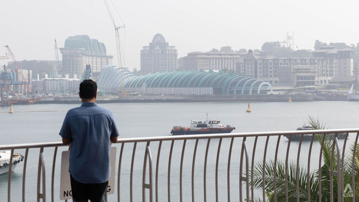 Air quality hits unhealthy range in central Singapore; 1-hour PM2.5 elevated in 2 regions