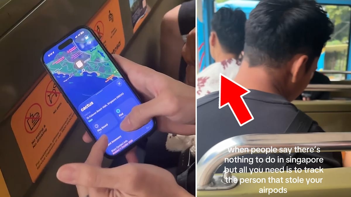S’pore Man Tracks Missing AirPods From Bus To Sentosa, Catches Stranger With Them By Playing Alarm